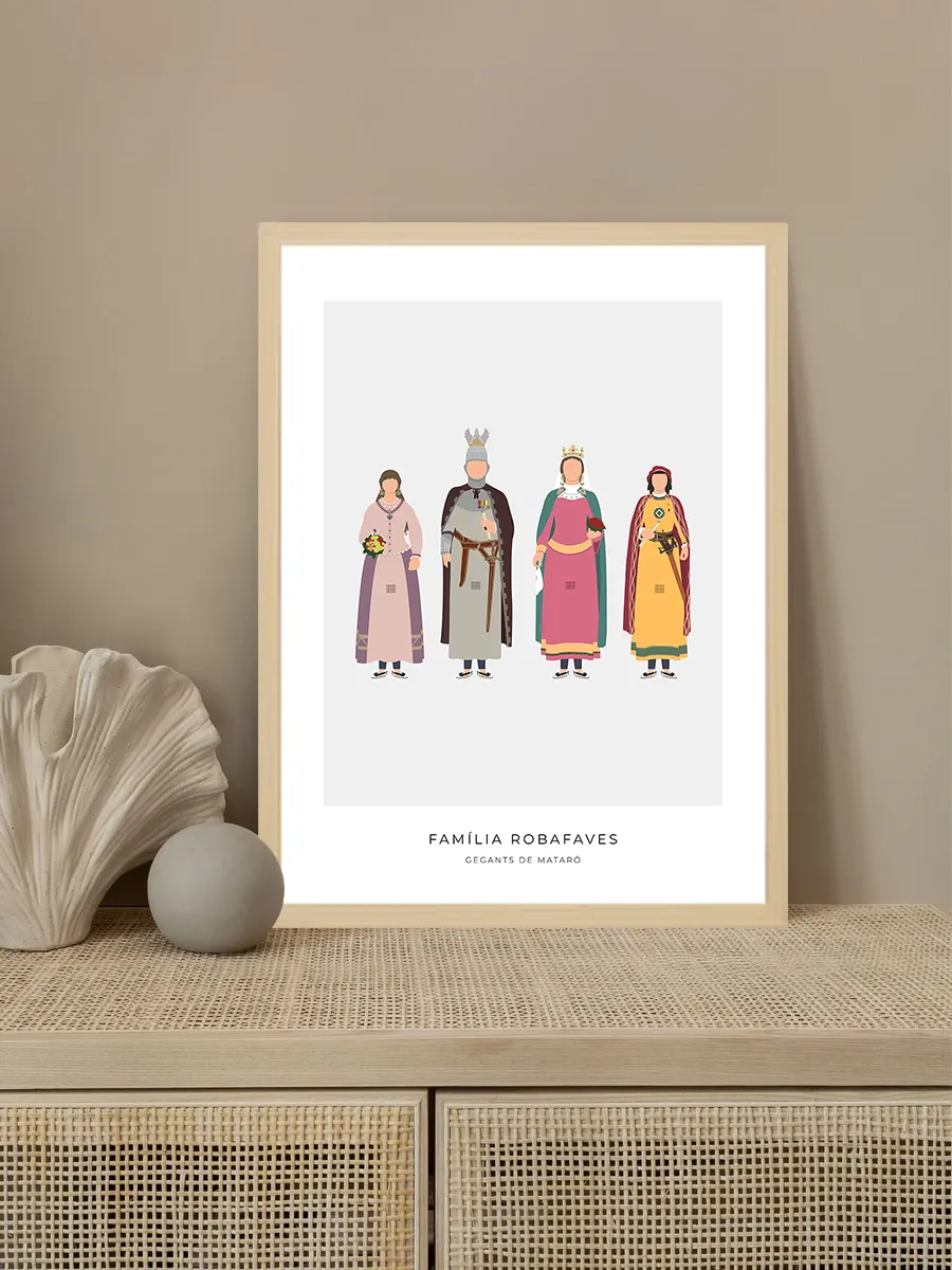 Quadre Família Robafaves de Mataró