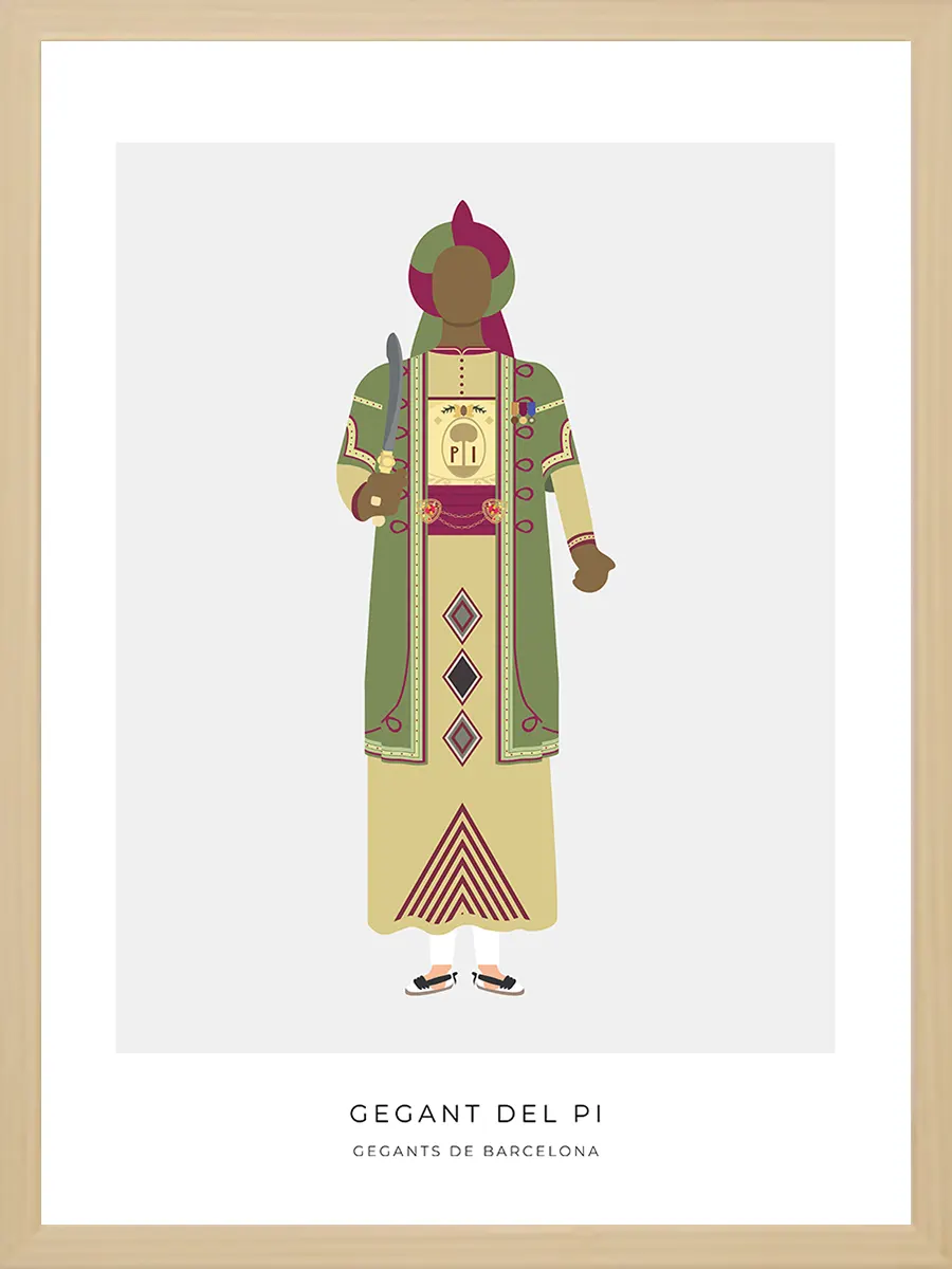 Quadre el Gegant del pi de Barcelona