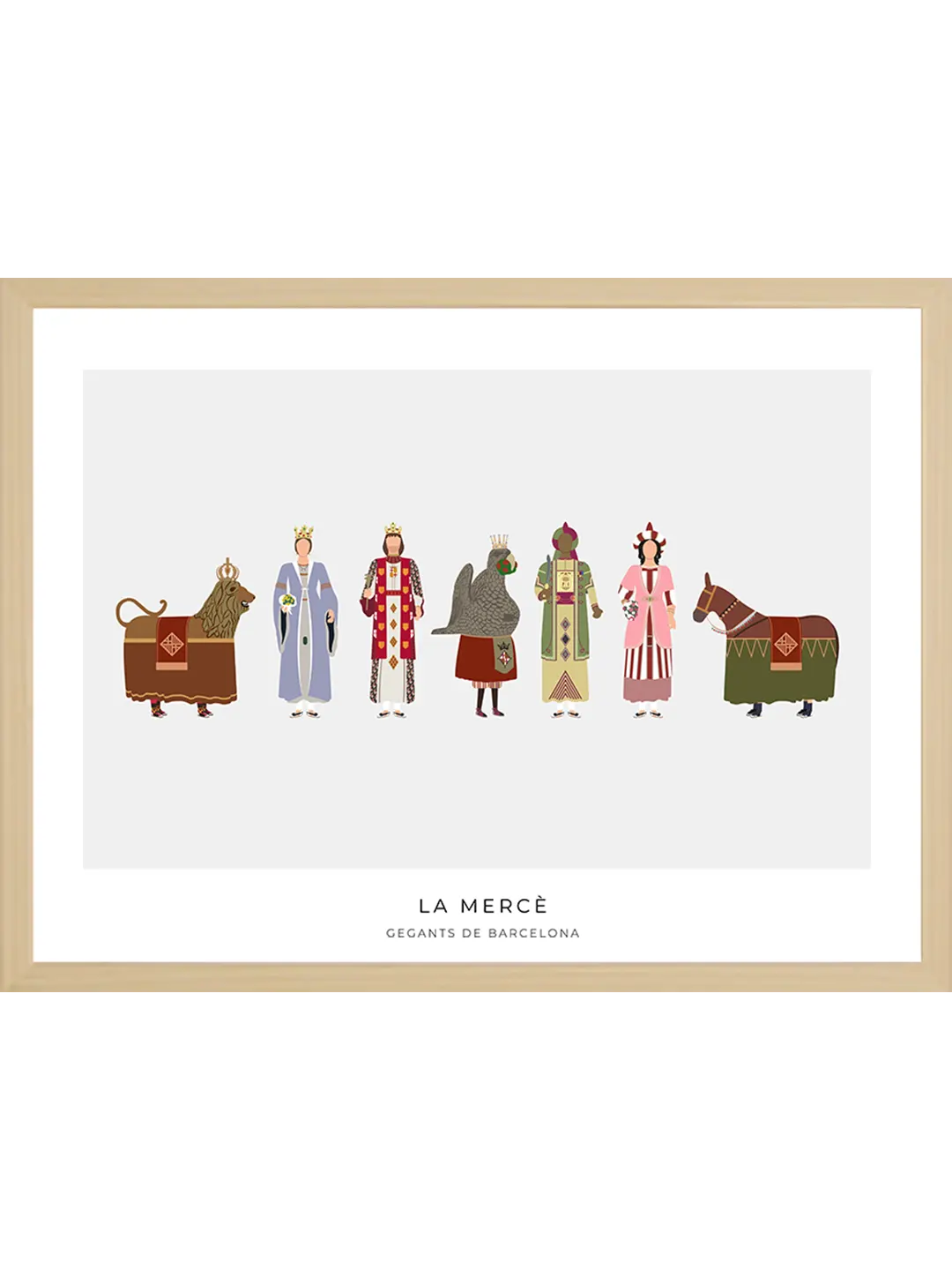 Quadre Gegants de Barcelona