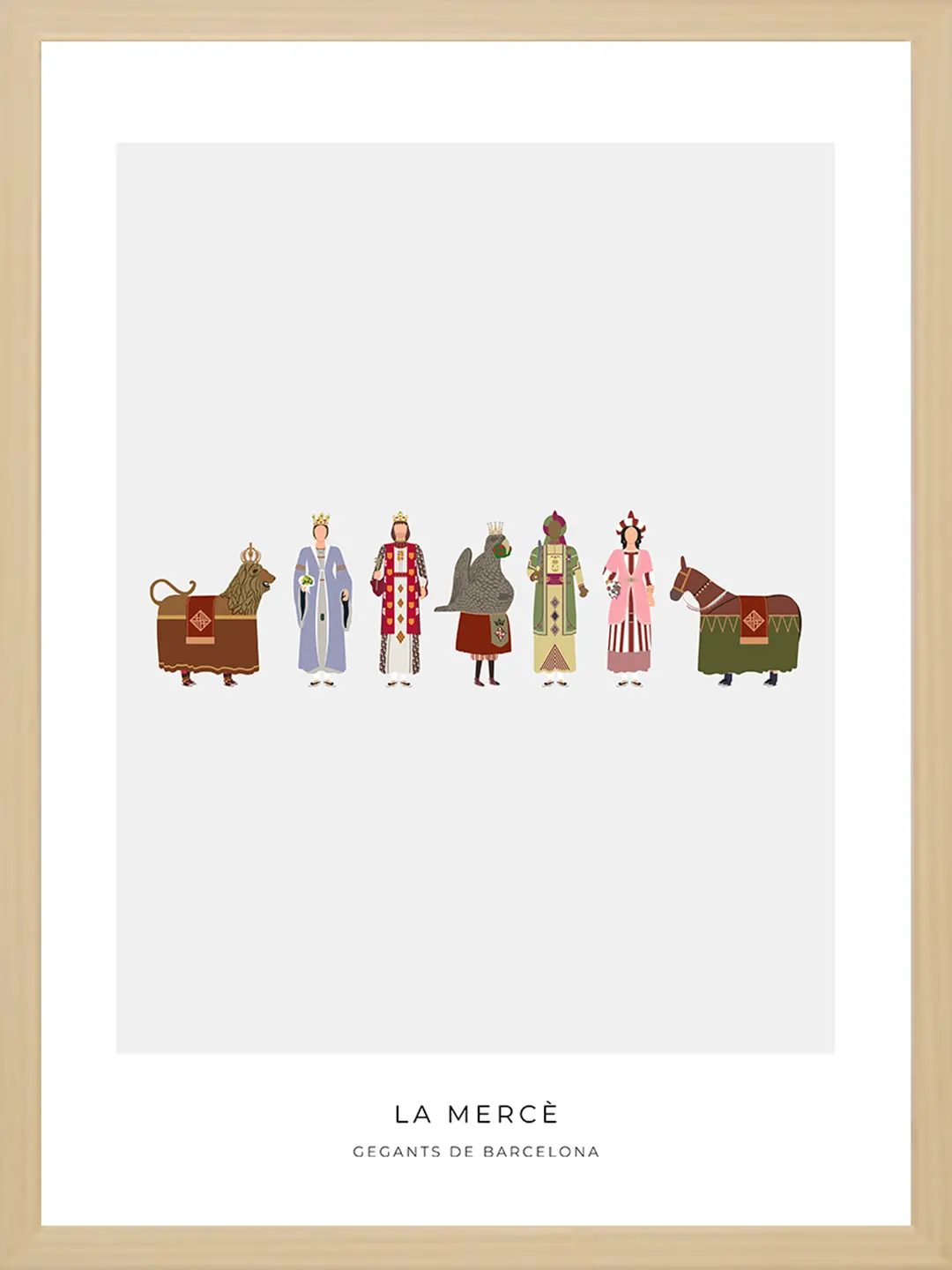 Quadre Gegants de Barcelona