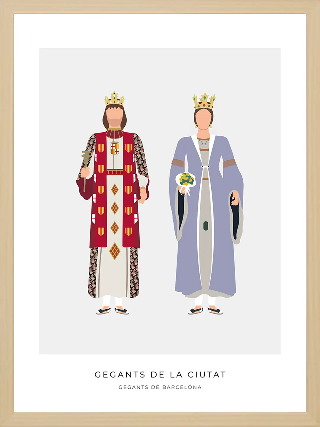 Quadre Gegants de la Ciutat de Barcelona