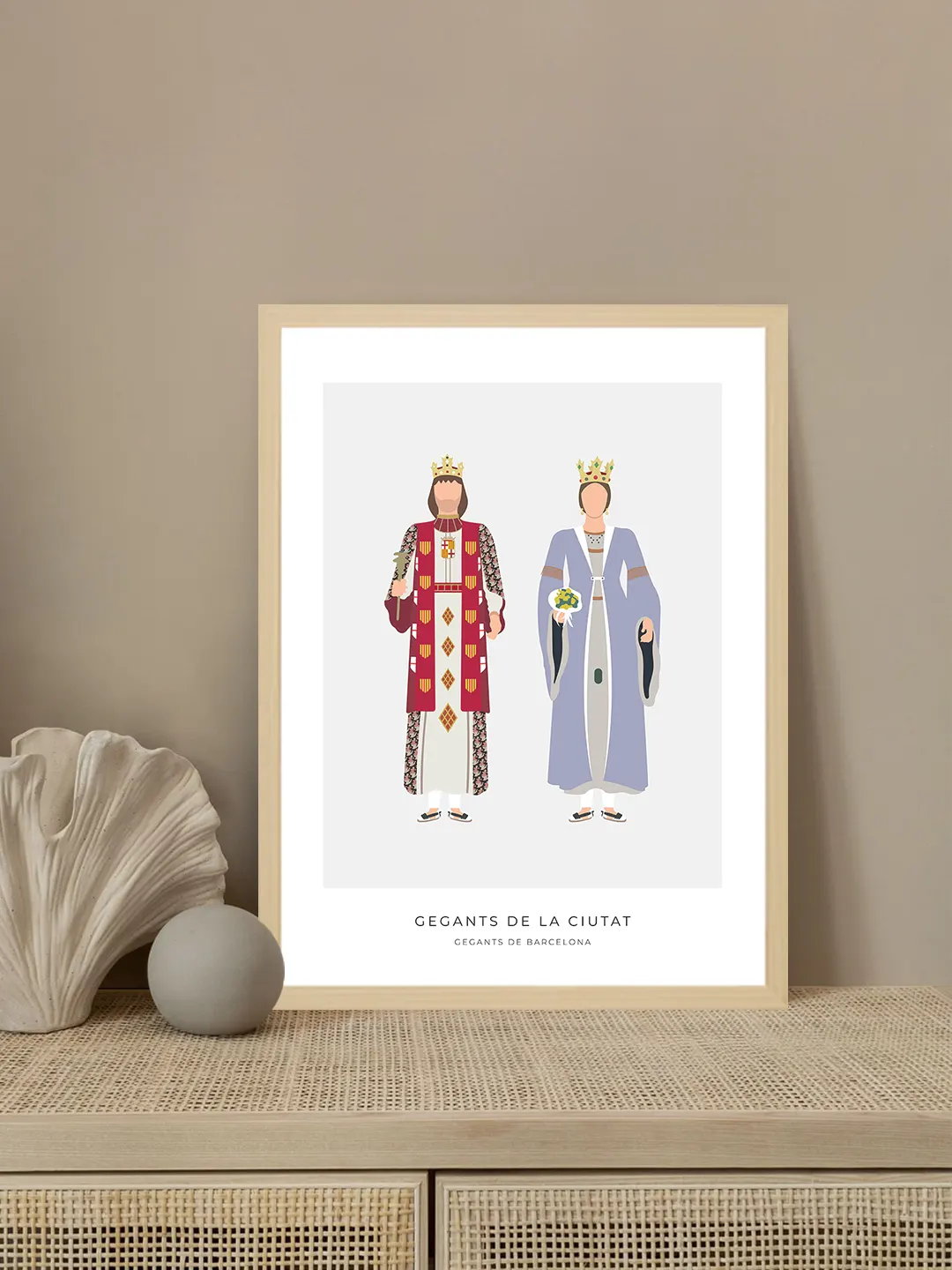 Quadre Gegants de la Ciutat de Barcelona