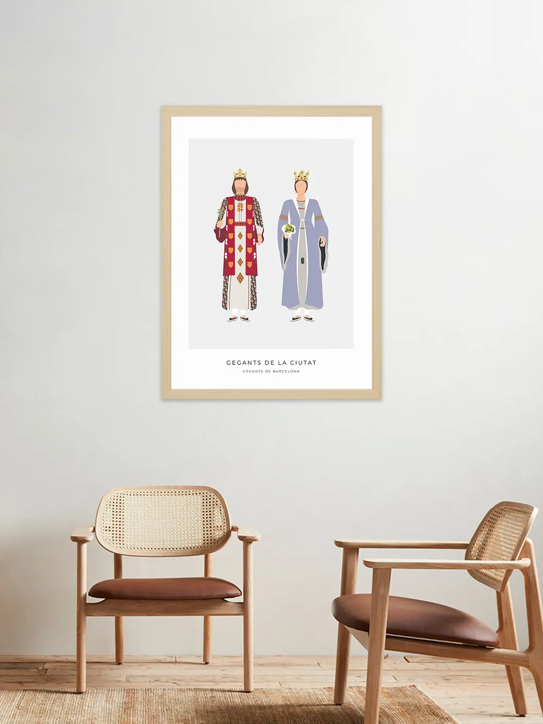 Quadre Gegants de la Ciutat de Barcelona