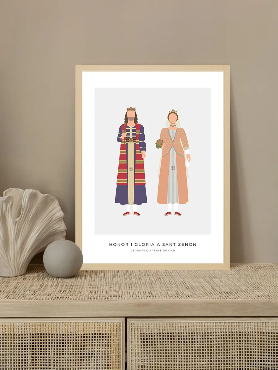 Quadre Gegants d'Arenys de Mar