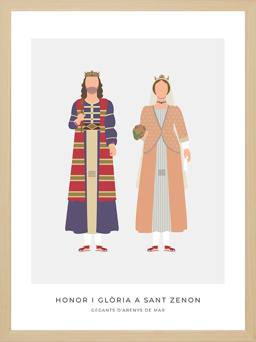 Quadre Gegants d'Arenys de Mar