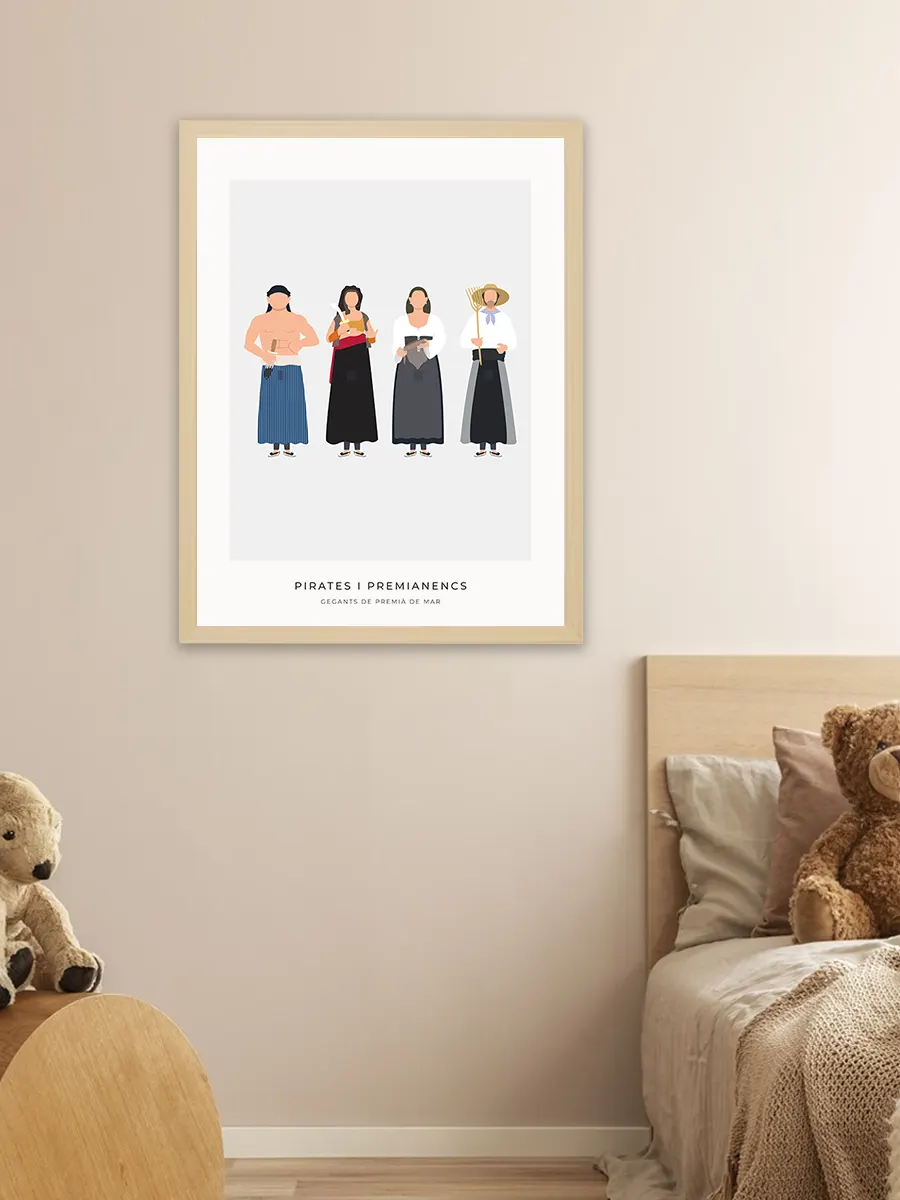 Làmina Pirates i Premianencs Gegants Premià de Mar