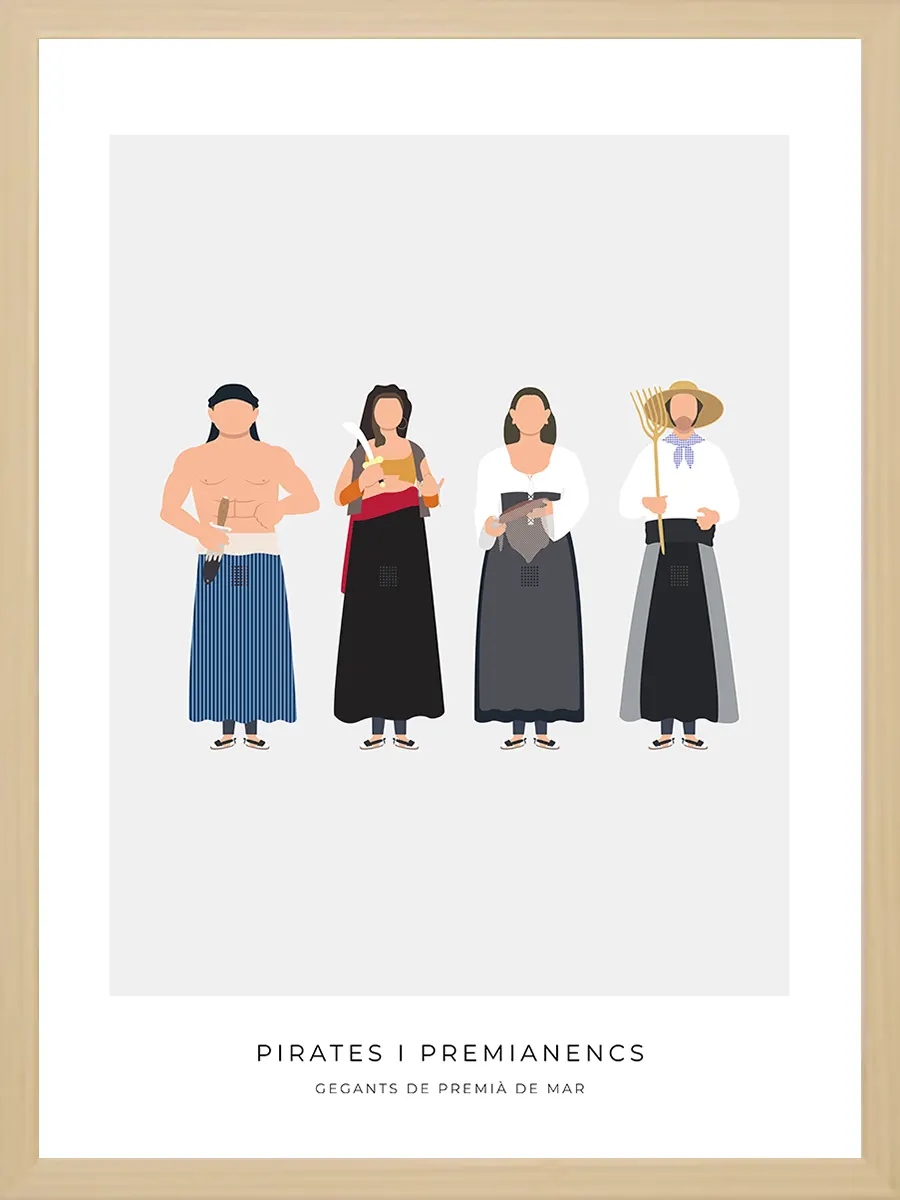 Quadre Pirates i Premianencs de Premià de Mar