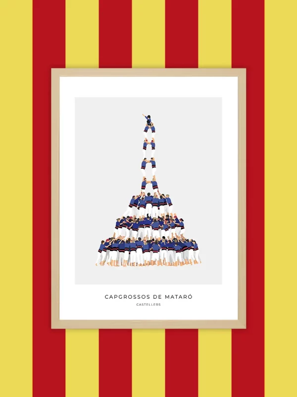 Quadre Castellers Capgrossos de Mataró 2d9fm