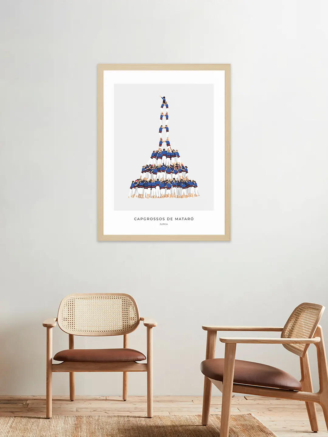 Quadre Castellers Capgrossos de Mataró 2d9fm