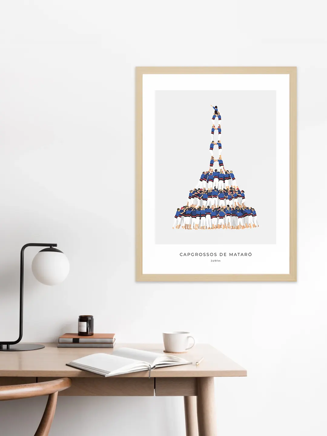 Quadre Castellers Capgrossos de Mataró 2d9fm