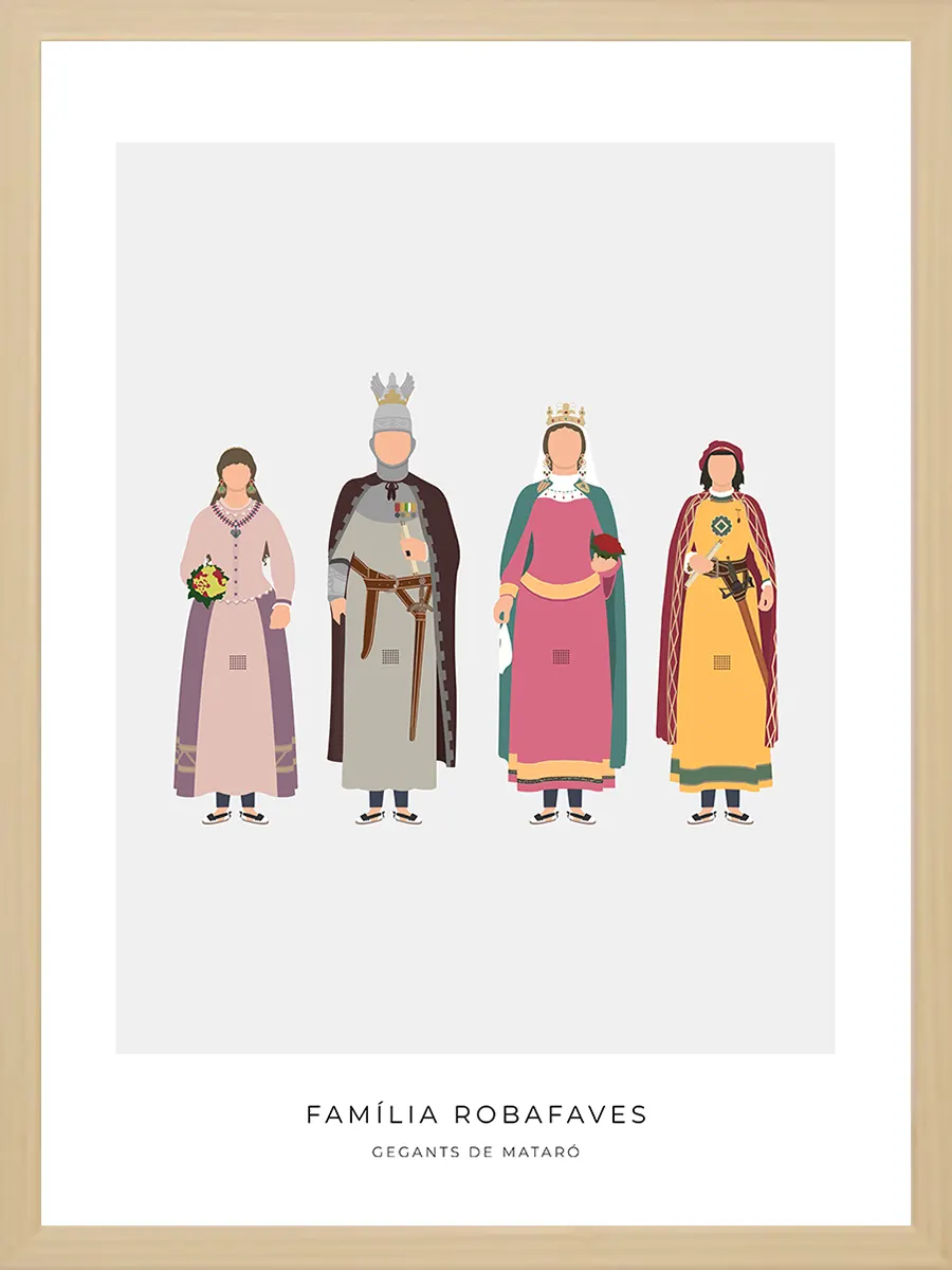 Quadre Família Robafaves de Mataró