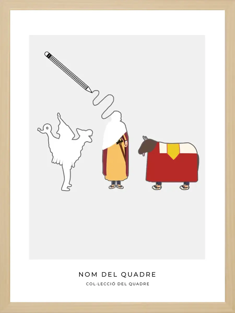 Quadre Gegants Personalitzat