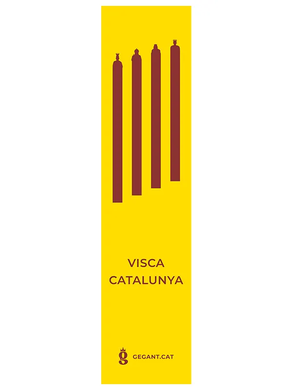 Punt de llibre Visca Catalunya