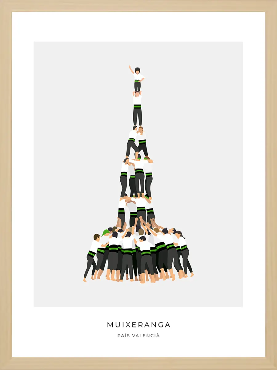 Quadre Muixeranga País Valencià