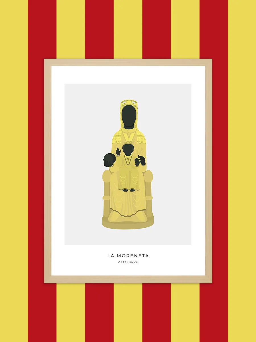 Quadre La Moreneta de Montserrat