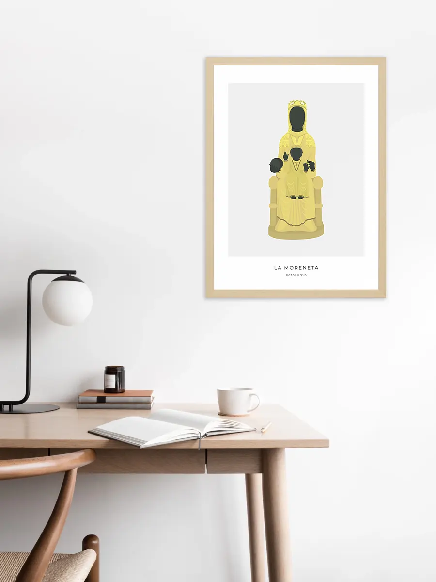 Quadre La Moreneta de Montserrat