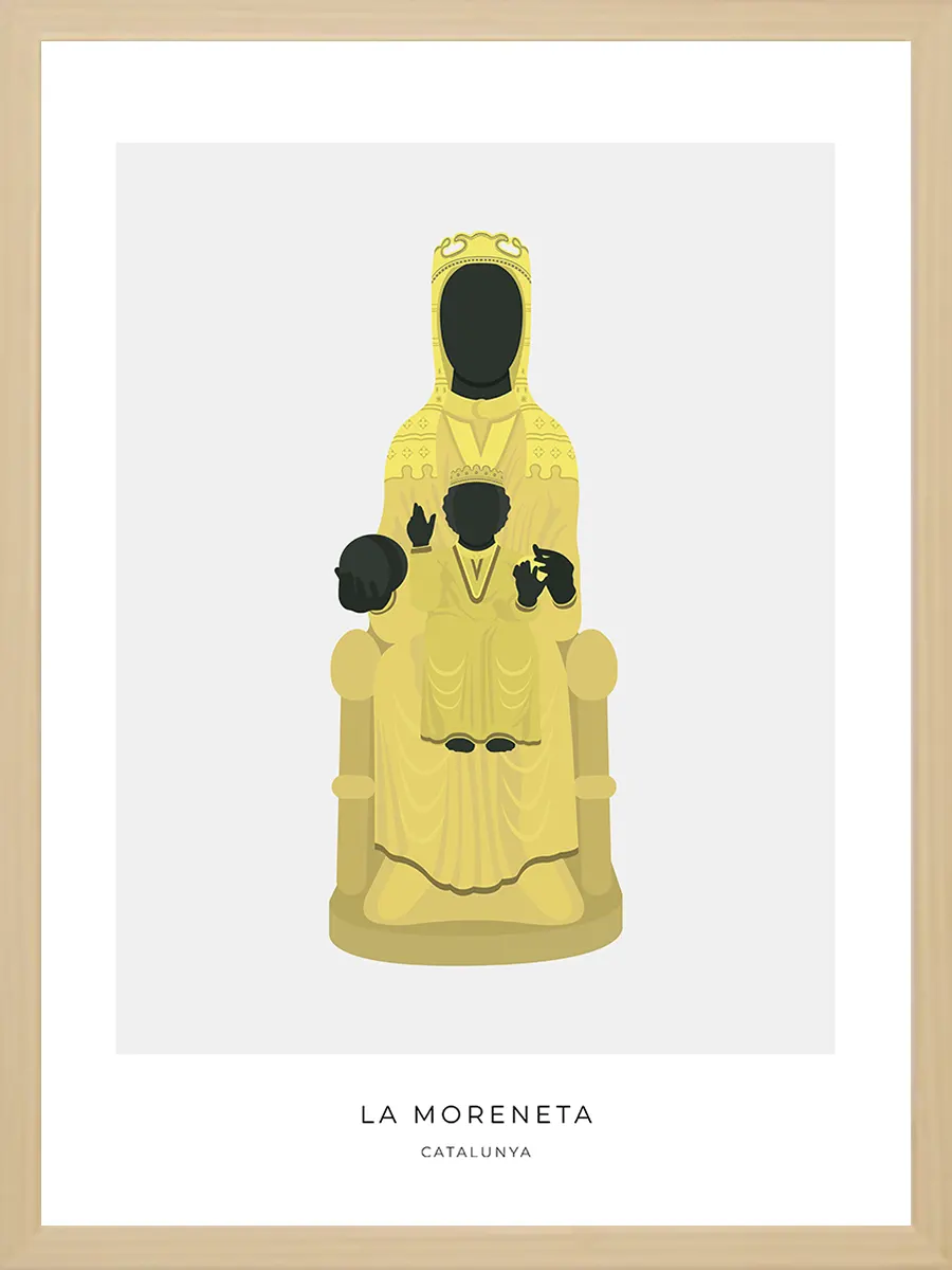 Quadre La Moreneta de Montserrat