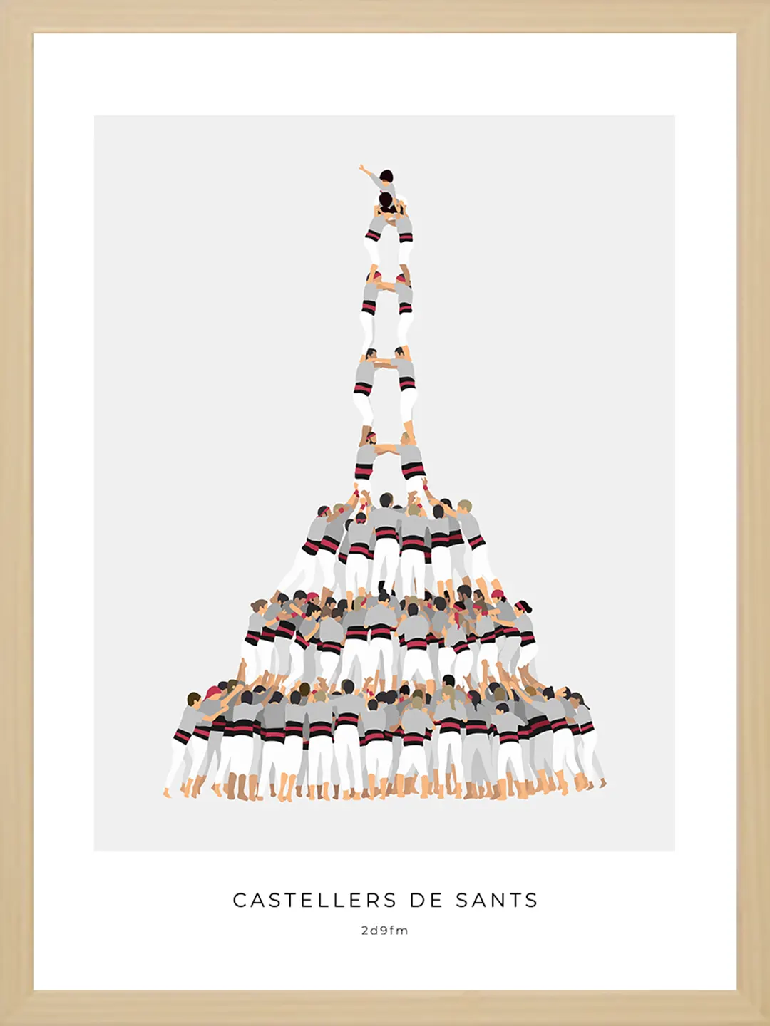 Quadre Castellers de Sants 2d9fm