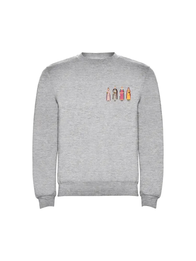 Detall de la dessuadora de Les Santes Gegants de Mataró