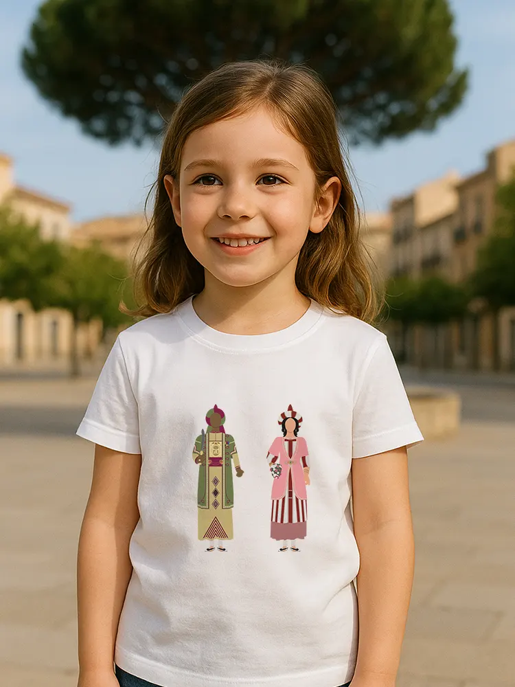 Samarreta dels Gegants del Pi Barcelona Nena